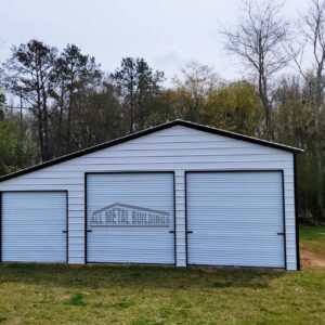 Metal Building with Lean-To